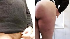 Ronny is very horny because Antonella show her ass